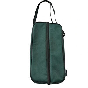 Primeware Picnic Wine‎ Set for 2 Insulated Canvas Tote Green
